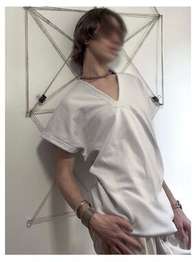 Gareth Pugh, V-tunic Sweatshirt Weight Jersey, Season undetermined
